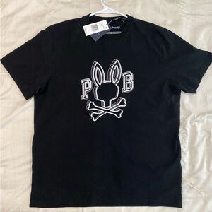 Psycho Bunny Black Short Sleeve Tee